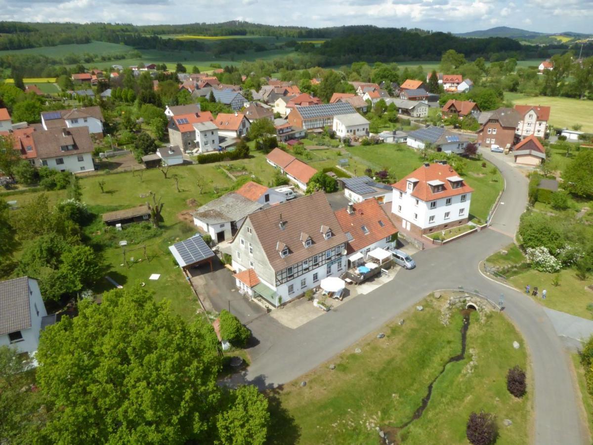Ferienwohnung An Der Schlier Neuental Exterior foto